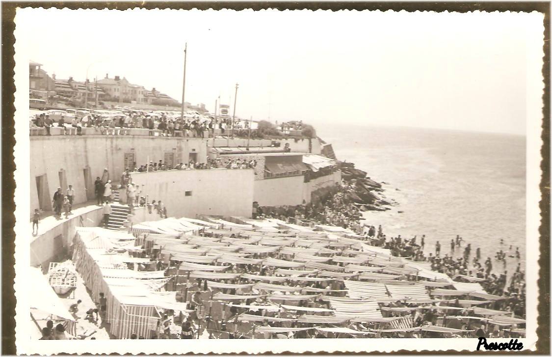 1950´s : Praia da Parede / foto - Prescott