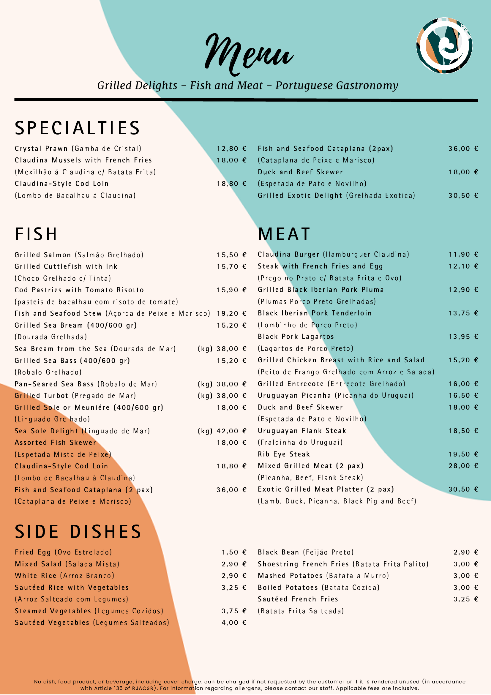 Claudina - Grilled Fish & Meat